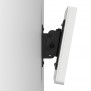 Tilting VESA Wall Mount - Samsung Galaxy Tab E 8.0 - White [Side View 10 degrees down]