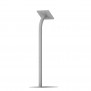 Fixed VESA Floor Stand - iPad Mini 4 - Light Grey [Full Back Isometric View]
