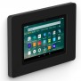 VidaMount On-Wall Tablet Mount - Amazon Fire 10th Gen HD 8 & HD 8 Plus (2020, 2022) - Black [Iso Wall View]