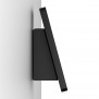 Fixed Tilted 15° Wall Mount - 10.2-inch iPad 7th Gen - Black [Side View]