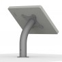 Fixed Desk/Wall Surface Mount - iPad 2, 3 & 4 - Light Grey [Back Isometric View]