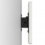 Tilting VESA Wall Mount - iPad 2, 3, 4 - White [Side View 0 degrees]