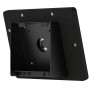Fixed Tilted 15° Wall Mount - iPad Mini 1, 2, & 3 - Black [Back Isometric View]