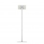 Fixed VESA Floor Stand - iPad Mini 1, 2 & 3 - White [Full Back View]