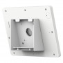 Fixed Tilted 15° Wall Mount - 10.2-inch iPad 7th Gen - White [Back Isometric View]