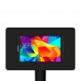 Fixed VESA Floor Stand - Samsung Galaxy Tab 4 7.0 - Black [Tablet Front 45 Degrees]