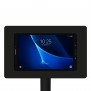 Fixed VESA Floor Stand - Samsung Galaxy Tab A 10.1 - Black [Tablet Front 45 Degrees]