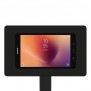 Fixed VESA Floor Stand - Samsung Galaxy Tab A 8.0 (2017) - Black [Tablet Front 45 Degrees]