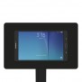 Fixed VESA Floor Stand - Samsung Galaxy Tab E 8.0 - Black [Tablet Front 45 Degrees]