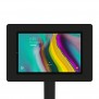 Fixed VESA Floor Stand - Samsung Galaxy Tab S5e 10.5 - Black [Tablet Front 45 Degrees]