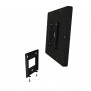 Permanent Fixed Glass Mount - iPad 2, 3 & 4 - Black [Assembly View 1]