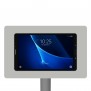 Fixed VESA Floor Stand - Samsung Galaxy Tab A 10.1 - Light Grey [Tablet Front 45 Degrees]