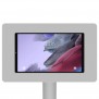 Fixed VESA Floor Stand - Samsung Galaxy Tab A7 Lite 8.7 - Light Grey [Tablet Front 45 Degrees]