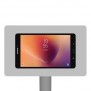 Fixed VESA Floor Stand - Samsung Galaxy Tab A 8.0 (2017) - Light Grey [Tablet Front 45 Degrees]