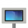 Fixed VESA Floor Stand - Samsung Galaxy Tab E 9.6 - Light Grey [Tablet Front 45 Degrees]