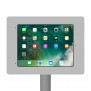 Fixed VESA Floor Stand - 10.5-inch iPad Pro - Light Grey [Tablet Front 45 Degrees]