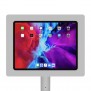 Fixed VESA Floor Stand - 12.9-inch iPad Pro 4th & 5th Gen - Light Grey [Tablet Front 45 Degrees]