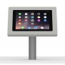 Fixed Desk/Wall Surface Mount - iPad 2, 3 & 4 - Light Grey [Front View]