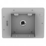 Fixed Tilted 15° Wall Mount - iPad Mini 1, 2, & 3 - Light Grey [Back View]