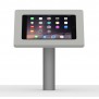 Fixed Desk/Wall Surface Mount - iPad Mini 1, 2 & 3 - Light Grey [Front View]