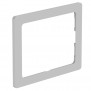 VidaMount VESA Tablet Enclosure - 11-inch iPad Pro - Light Grey [Side View]