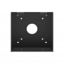 Fixed Tilted Vesa Wall / Surface Mount - 15° angle - Black [Wall - Vesa Plate View]