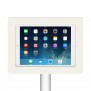 Fixed VESA Floor Stand - iPad Air 1 & 2, 9.7-inch iPad Pro - White [Tablet Front 45 Degrees]