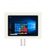 Fixed VESA Floor Stand - Microsoft Surface Pro 4 - White [Tablet Front 45 Degrees]