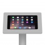 Fixed VESA Floor Stand - iPad Mini 4 - Light Grey [Tablet Front View]