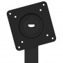 360 Rotate & Tilt Surface Mount - Black [Front Tilted View]