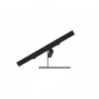 Adjustable Tilt Surface Mount - 10.2-inch iPad 7th Gen - Black [Side View -45 Degrees]
