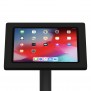 Fixed VESA Floor Stand - 12.9-inch iPad Pro 3rd Gen - Black [Tablet Front View]