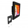 Permanent Fixed Glass Mount - 10.2-inch iPad 7th Gen - Black [Assembly View 2]