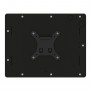 Removable Tilting Glass Mount - 12.9-inch iPad Pro 4th & 5th Gen - Black [Back]