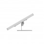 Adjustable Tilt Surface Mount - 10.5-inch iPad Pro - Light Grey [Side View -45 Degrees]