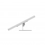 Adjustable Tilt Surface Mount - 12.9-inch iPad Pro 4th & 5th Gen - Light Grey [Side View -45 Degrees]