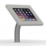 Fixed Desk/Wall Surface Mount - iPad 2, 3 & 4 - Light Grey [Front Isometric View]