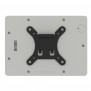 Removable Tilting Glass Mount - iPad Mini 1, 2 & 3 - Light Grey [Back]