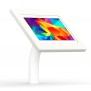 Fixed Desk/Wall Surface Mount - Samsung Galaxy Tab 4 10.1 - White [Front Isometric View]