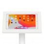 Fixed VESA Floor Stand - 10.2-inch iPad 7th Gen - White [Tablet Front View]