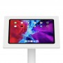 Fixed VESA Floor Stand - 12.9-inch iPad Pro 4th & 5th Gen - White [Tablet Front View]