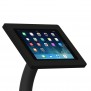 Fixed VESA Floor Stand - iPad Air 1 & 2, 9.7-inch iPad Pro - Black [Tablet Front Isometric View]