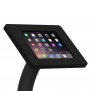 Fixed VESA Floor Stand - iPad Mini 1, 2 & 3 - Black [Tablet Front Isometric View]