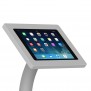Fixed VESA Floor Stand - iPad Air 1 & 2, 9.7-inch iPad Pro - Light Grey [Tablet Front Isometric View]