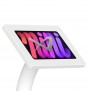 Fixed VESA Floor Stand - iPad Mini (6th Gen) - White [Tablet Front Isometric View]