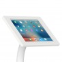 Fixed VESA Floor Stand - 12.9-inch iPad Pro- White [Tablet Front Isometric View]