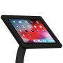 Fixed VESA Floor Stand - 12.9-inch iPad Pro 3rd Gen- Black [Tablet Front Isometric View]