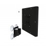 Removable Tilting Glass Mount - iPad 2, 3, 4 - Black [Assembly View 1]