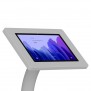 Fixed VESA Floor Stand - Samsung Galaxy Tab A7 10.4 - Light Grey [Tablet Front Isometric View]