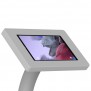 Fixed VESA Floor Stand - Samsung Galaxy Tab A7 Lite 8.7 - Light Grey [Tablet Front Isometric View]
